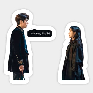 The king eternal monarch - le min ho Sticker